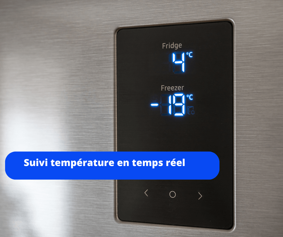 Suivi température temps réel chambre froide